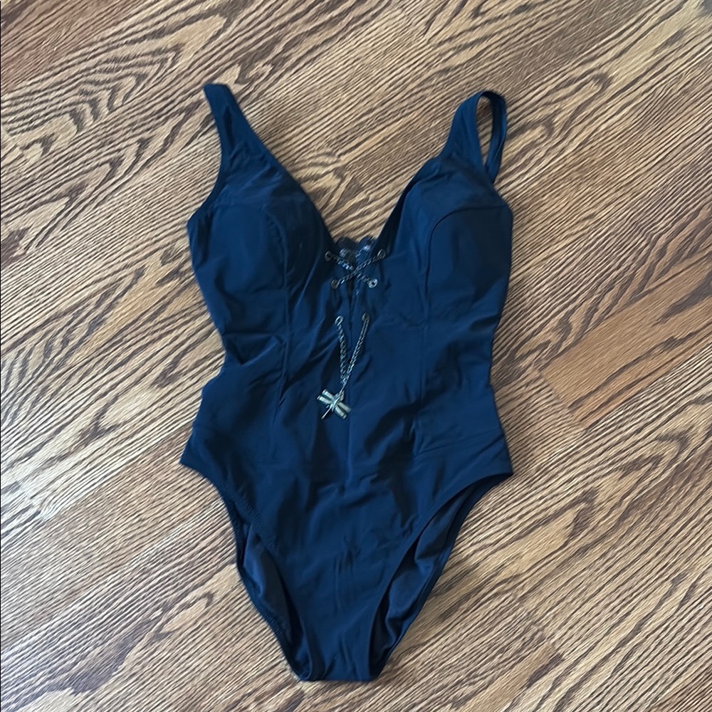 Gottex Black One-Piece Swimsuit